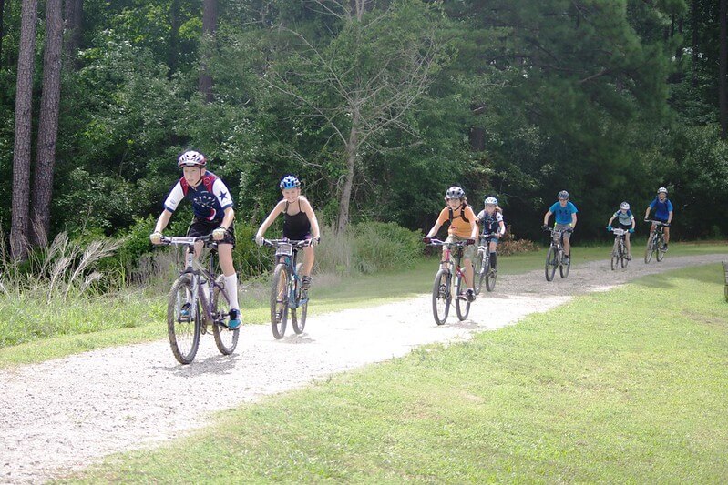 Cycling practice in York State River Park / Flickr / Virginia State Parks
Link: https://flic.kr/p/JWWfwb