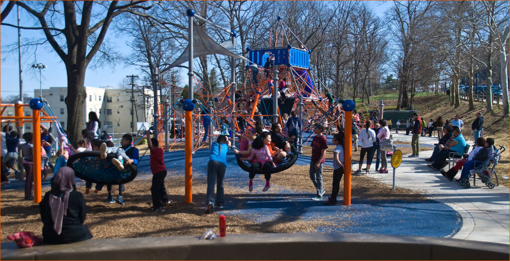 Playground in Rocky Run Park
flickr
Link: https://www.flickr.com/photos/22711505@N05/13678587653/in/album-72157643545649075/